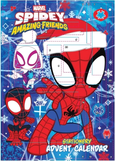 Calendario de Adviento de papelería Spidey y sus amigos increíbles