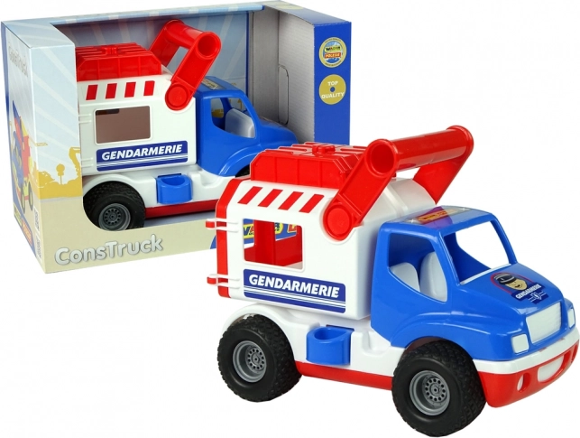 Coche infantil de gendarmería CONSTRUCK
