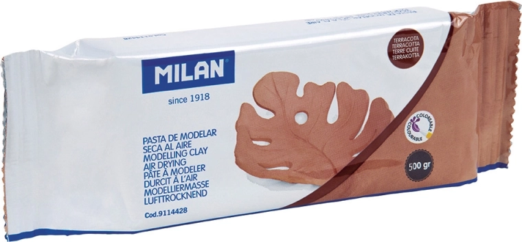 Pasta de modelar de secado al aire terracota 500 g