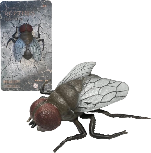 Naturaleza viva House Fly – modelo realista de mosca de 11,5 cm