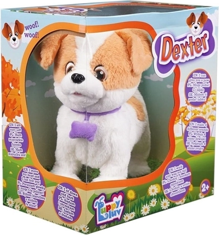 Perrito de peluche interactivo Dexter