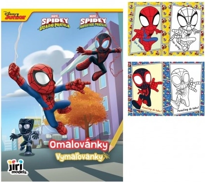 Libro para colorear SPIDEY A5 15 × 21 cm