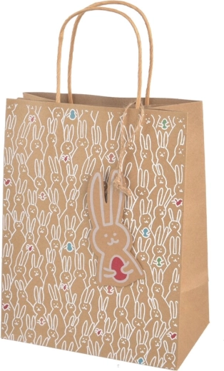 Bolsa de regalo de papel con motivo de Pascua 18 × 10 × 23 cm