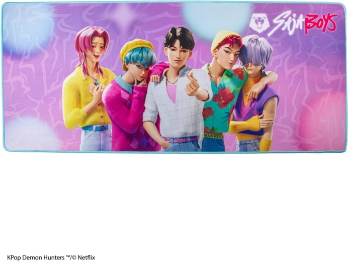 Alfombrilla gaming K-pop Demon Hunters Saja Boys - 1 unidad