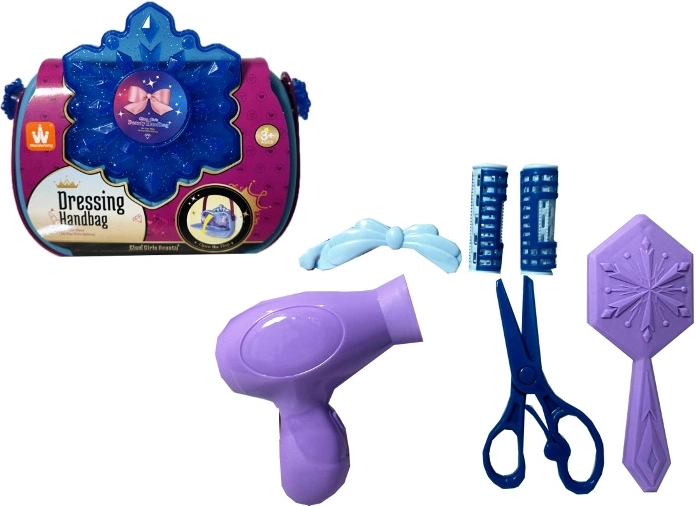 Set infantil de peluquería en bolso