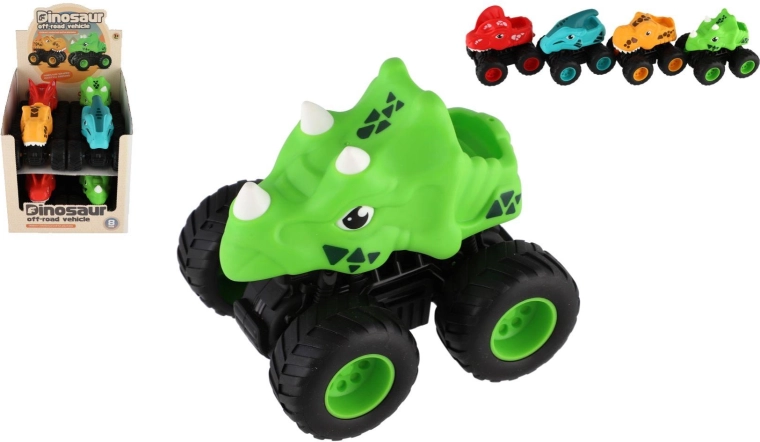 Coche todoterreno off-road dinosaurio con mecanismo de inercia
