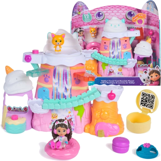 Gabby’s Dollhouse: The Movie - set de juego de la montaña de dulces con figura de Gabi y accesorios