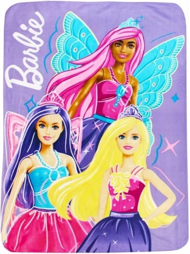 Manta de forro polar Barbie 100 × 140 cm
