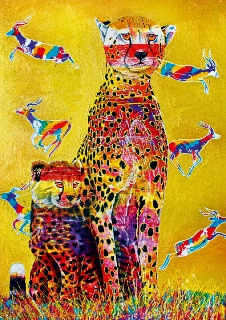 Puzzle Patrulla africana de 1000 piezas