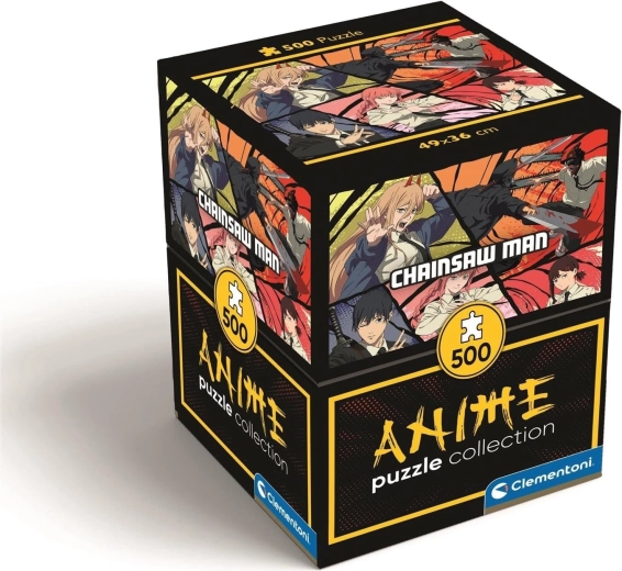 Puzzle CLEMENTONI Gaming Collection Chainsaw Man II 500 piezas