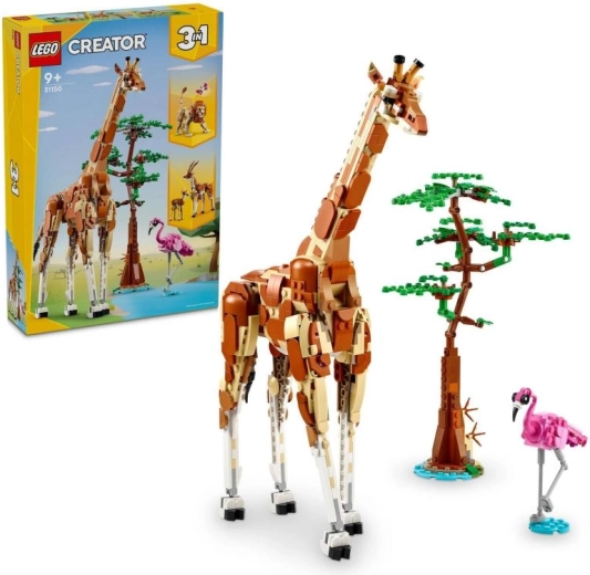 LEGO® Creator 3 en 1 31150 Animales salvajes del safari