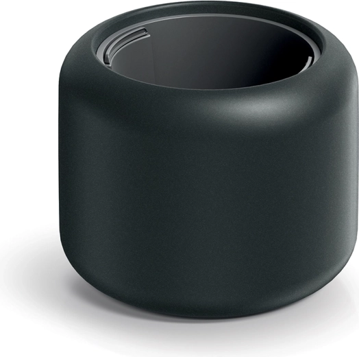 Macetero Ulpho 40 cm gris oscuro con inserto