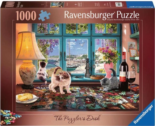 Mesa para puzles Ravensburger para amantes de los puzles (1000 piezas)
