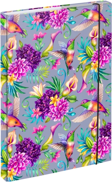 Carpeta para cuadernos escolares A4 Colibrí BAAGL