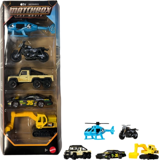 Mattel Matchbox The Movie set de 5 vehículos inspirados en la película
