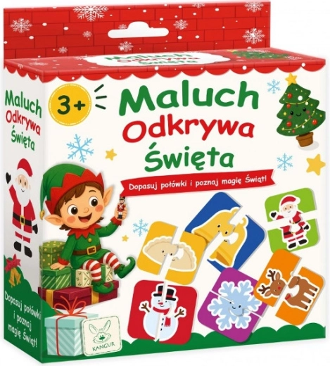Pequeño descubre la Navidad