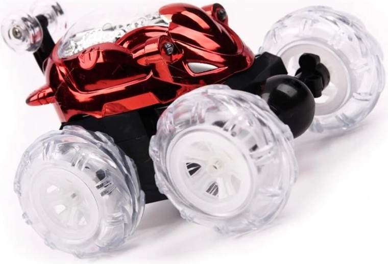 Coche RC acrobático Dasher rojo