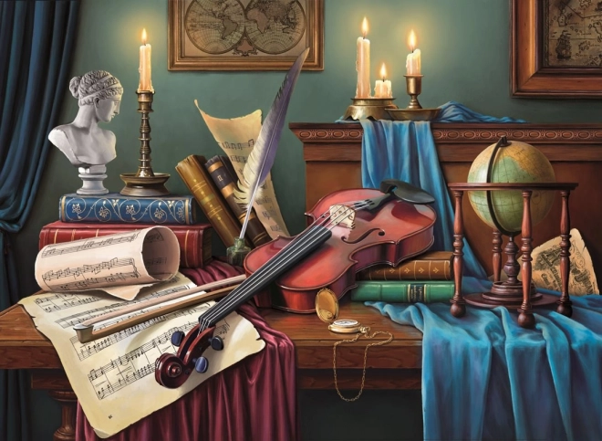 Puzzle Anatolian Mesa del violinista 1000 piezas
