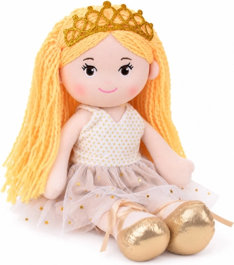 Bailarina de tela Lila de 40 cm