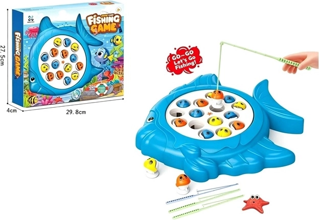 Juego de pesca con pilas