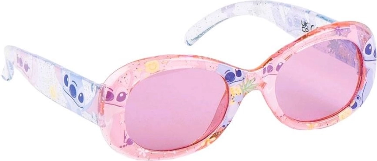 Gafas de sol Stitch rosas (3–10 años) - 1 pieza