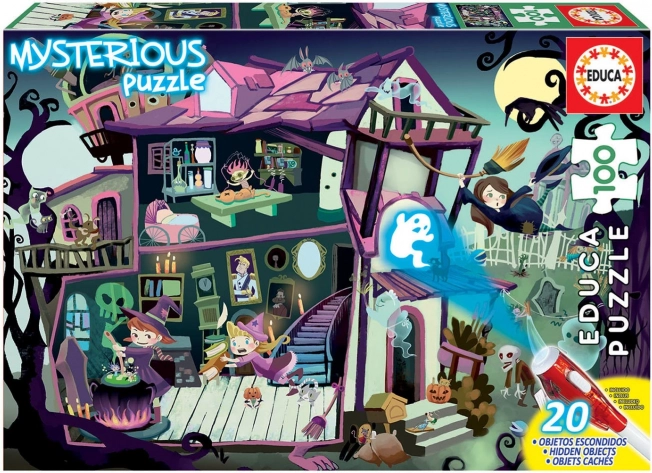 Educa Mysterious Puzzle casa encantada 100 piezas