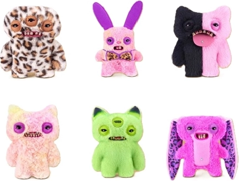 Peluche Fuggler Baddies ZURU de 23 cm - 1 unidad