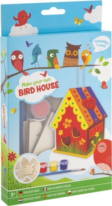 Grafix set creativo – casita para pájaros en forma de corazón