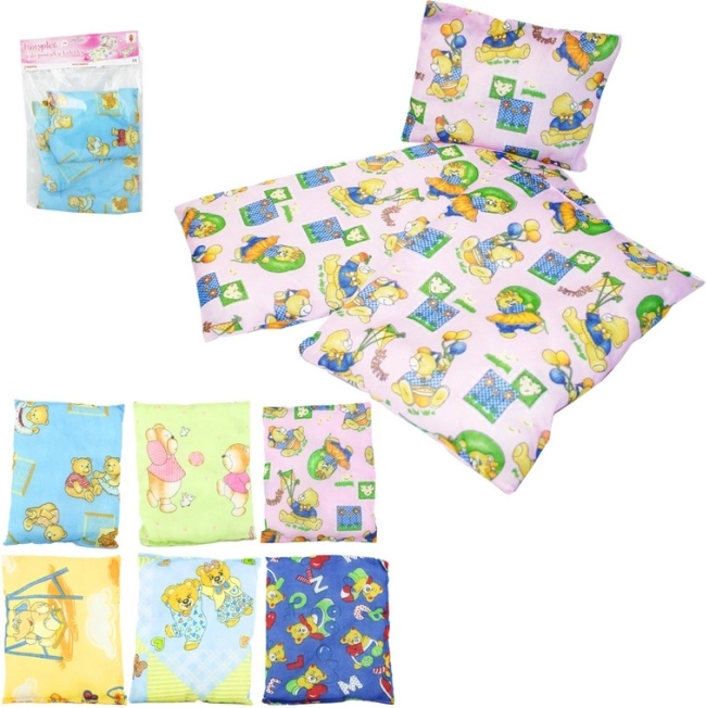 Juego para cuna o moisés con motivo de ositos