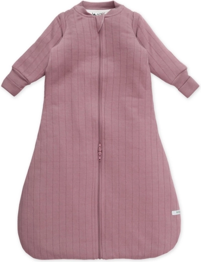 Saco de dormir Lodger Solid Mauve con mangas desmontables, 50/62