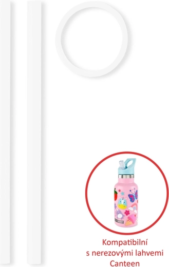 Pajitas de repuesto para botella de acero inoxidable SKIP HOP, 2 uds