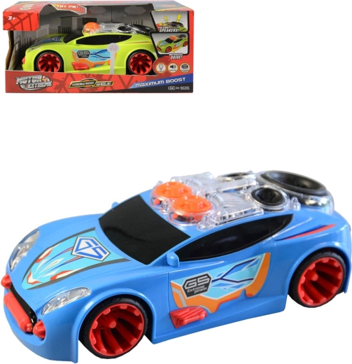 Coche de carreras a pilas con luz y sonido 23 cm - 1 pieza