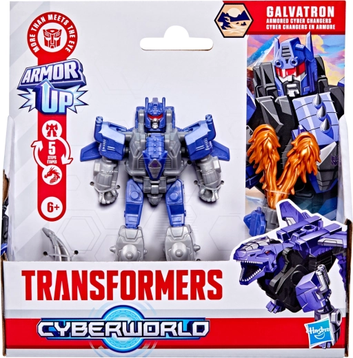 Transformers Cyberworld Galvatron – figura de acción con transformación en dragón
