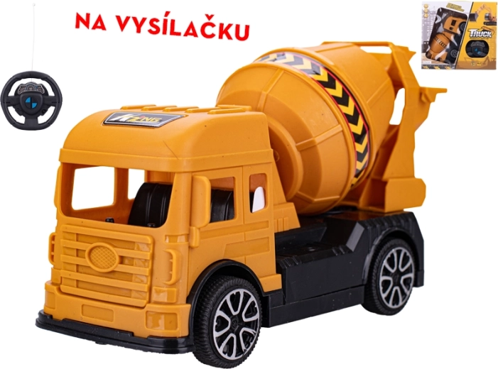 Coche RC hormigonera 19 cm, 27 MHz