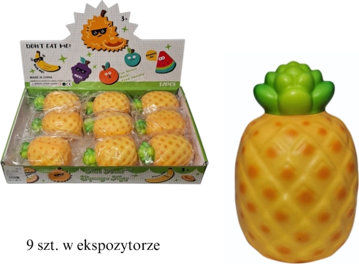 Piña antiestrés para apretar - 1 pieza