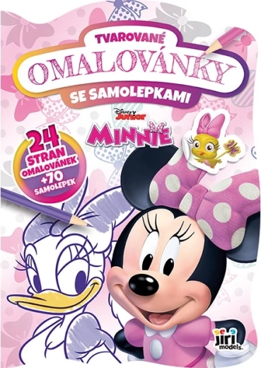 Cuaderno de colorear troquelado Minnie