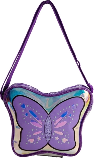 Bolso infantil bandolera con motivo de mariposas 24 cm
