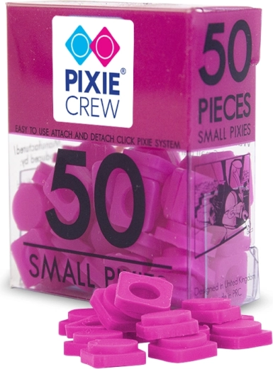 Pixie Crew pequeños píxeles de silicona fucsia