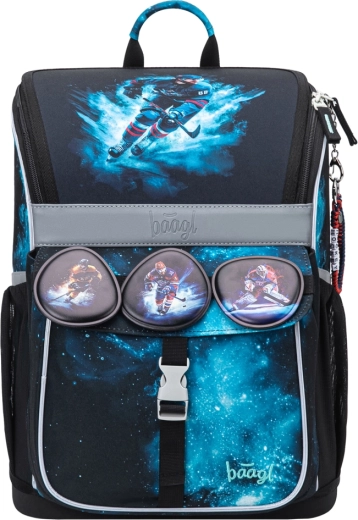 Cartera escolar BAAGL Zippy hockey