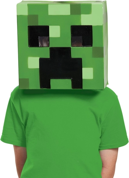 Máscara infantil MINECRAFT Creeper