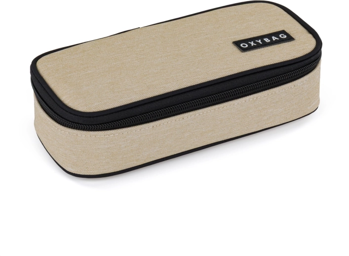 Estuche escolar tipo etue OXYBAG Komfort Unicolor Mocca