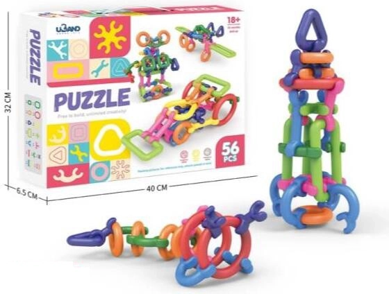 Juego de construcción – bloques (56 piezas)
