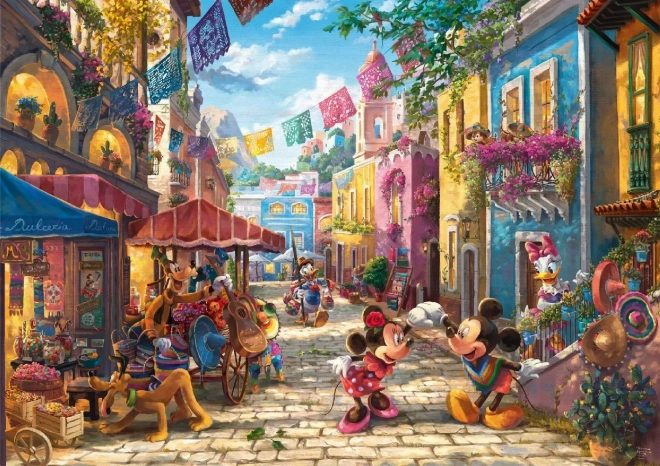 Puzzle SCHMIDT Mickey y Minnie en México 6000 piezas