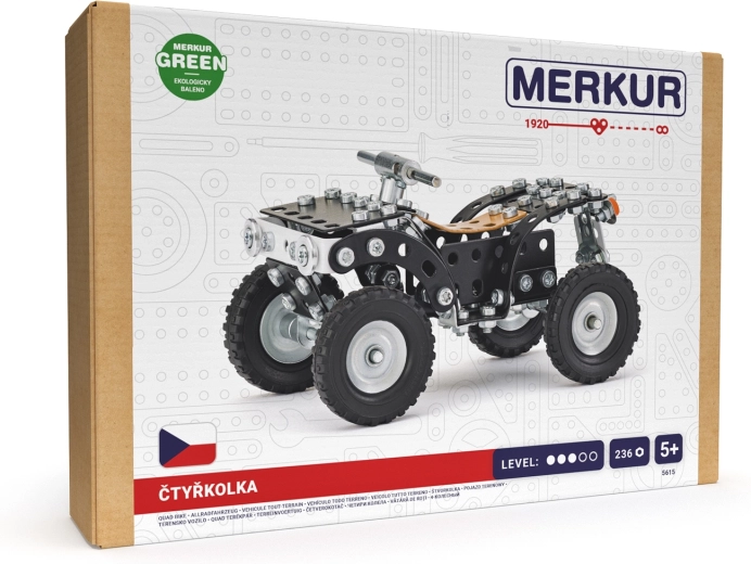 MERKUR Quad – kit de construcción de 236 piezas