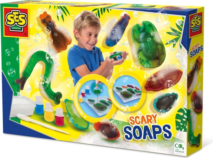Fabricación de jabones espeluznantes – kit creativo para niños