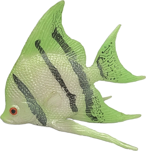 Pececito de goma verde 10 cm