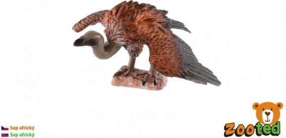 Buitre africano figura de plástico 10 cm