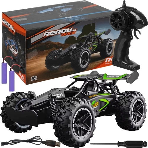 Coche RC todoterreno Kruzzel con mando a distancia 1:18