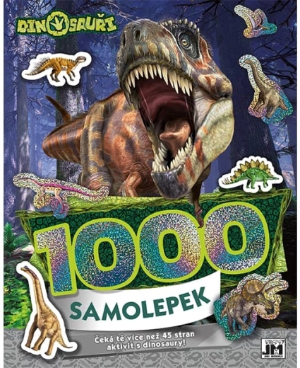 1000 pegatinas con actividades: dinosaurios