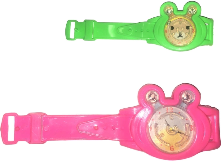 Reloj rompecabezas con forma de animalito con laberinto de bolita - 1 pieza